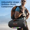 Sfafb6bdd02f74371b14a07b980846631y.webp Zealot_89 250W Waterproof Portable Loud Bluetooth Speaker, Wireless Outdoor Boombox SubwooferTriple Passive Radiators-Deep Bass