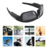 Video Camera Sunglasses Smart Video Recording Sunglasses 90° Angle 4K Full HD Mini Camera Glasses for Driving Cycling Riding