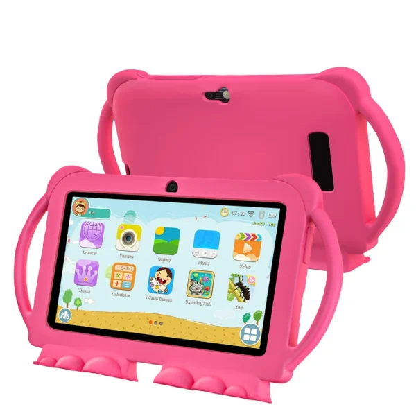 Sfd621faba9d0471781e7bf83b1922709s.webp BDF K5 pro 7-inch Kids Tablet Cartoon Kids-Proof Case 5G WiFi Google Learning Education Tablet PC 4GB RAM 64GB ROM 4000mAh