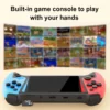Gaming Console 3.5inch LCD Screen Built-in 500 Games Nostalgic Game Console TV Connect 1200mAh for Kids Adults for Single Player