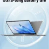Sfeb2e6f5c93644528b0b2818d711e9584.webp LENO Ultra Slim 14.1"Laptop 16GB RAM 2TB SSD Windows 11 Intel N3700 Notebook Gamer 1920*1080 Display Office Study Computer PC