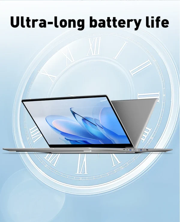 Sfeb2e6f5c93644528b0b2818d711e9584.webp LENO Ultra Slim 14.1"Laptop 16GB RAM 2TB SSD Windows 11 Intel N3700 Notebook Gamer 1920*1080 Display Office Study Computer PC