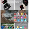 Sfef1624e97bc40a48b15b6f7d2fb9c94E.webp 2025 New For XIAOM1 ECG+PPG Blood Fat Uric Acid Health Smartwatch Men Women Heart Rate Blood Pressure Bluetooth Call Smart Watch