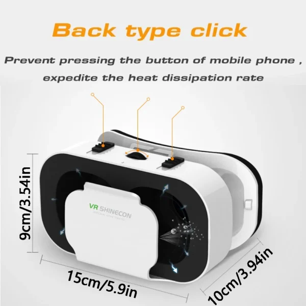 Sff75918da9804cb5acc13bcaf51f8c676-1.webp VR Glasses 3D Viar Phone Virtual Reality Headset Helmet Devices Smart Lenses Goggles For Smartphones Cell Hedset Mobile Game Set