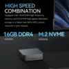 2026 Mini Gaming PC Desktop Windows 11 Pro Intel Core i9 8950HK Mini PC 16GB DDR4  1TB SSD PC Gamer Computer Dual WIFI 6 BT5.2 4K HD