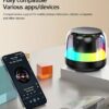 d337741f-a3fd-4ce4-944a-b2b46072417b.jpg Wireless stereo speaker, wireless surround sound subwoofer speaker, rich bass, LED lighting, button controlled USB rechargeable, very suitable for computers, smartphones, tablets, and homes