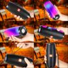 d4996136-034c-43fd-836f-4d40bb5103ea.jpg TG-157 Portable Wireless Speaker With Color LED Light, Outdoor 3D Stereo Woofer Luminous Speaker, TWS Stereo Woofer Pole Hands-free Call/FM/TF Card/U Disk, Connect Mobile Phone/Tablet/TV, Wireless Portable Audio
