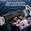 dc963ef4-10d9-45bf-9c45-d748128be0e9.jpg ZEALOT 80W Large Speaker, IPX5, Outdoor Portable Subwoofer Wireless Speakers, Dual Pairing, 16000mAh Battery, 24Hours Playtime Loud Stereo, Booming Bass. Charging Cable, for PC, Smartphones, Car, Outdoor, Camping, Beach.-ZEALOT S87(2pcs A Set)