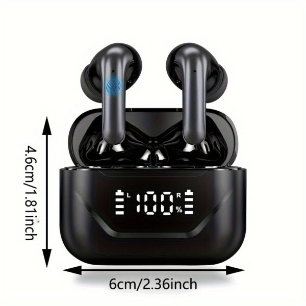 f5d56dce-7cfb-44be-b36b-0c50d38051fe.jpg HASHZHE Wireless Earbuds with AI Translation for 144 Languages, Active Noise Cancellation, Sleep Aid, 40H Battery, Pure Cobalt Cell, High-Fidelity Copper Ring Speaker, Touch Control for Music, Call Control & Compatible with Smartphones
