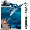 f7a75334-fd97-4cc8-8e53-0f7b1602cfc6.jpg 3D Immersive VRGPro X7 Glasses - Immersive 3D Visual Experience, 120 Degree Wide-angle High-definition Blue Light Coated Lenses, Independent Adjustment Of Two Eyes Up To 800 Degrees, Compatible With 5-7 Inch IPhone/Android Smartphones