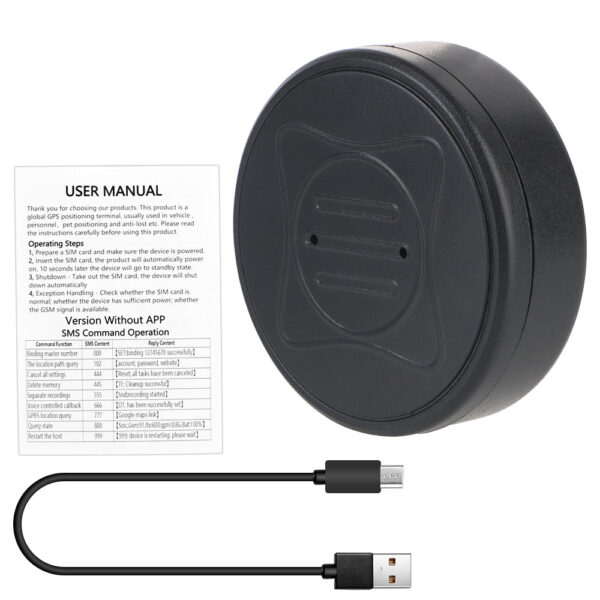 GF10 Intelligent Precise Positioning Mini Wireless Device Real-time Vehicle Locator Anti-theft GPS Tracker GPS Tracking Locator